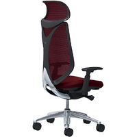 【無料引取付き】C855BR FSY8|オカムラ サブリナ スタンダード 可動肘 エクストラハイバック ブラックボディ ダークブラウン 1脚（直送品）