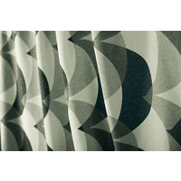 デザインライフ 遮光カーテン オボロ グレー 幅1000×長さ1780mm V1295 1枚（直送品）