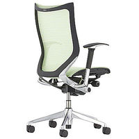 【無料引取付き】CP85AR FEH6|オカムラ エルゴノミックメッシュチェア バロン オフィスチェア 肘付 ピスタチオグリーン 1脚（直送品）