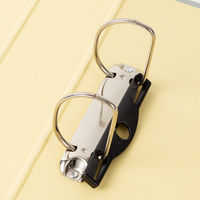 リヒトラブ リクエスト D型リングファイル A4S 2穴 500枚収容 グレー G2250-27 1冊