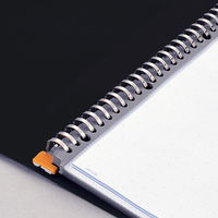 リヒトラブ クリヤーブック・ルポ A3S 42穴 20ポケット黒 N4605-24 1冊