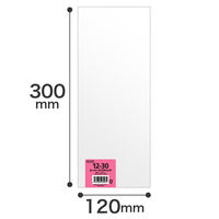 ヘッズ OPP袋120mm×300mm(100枚) 12-30 1セット(1000枚:100枚×10パック)