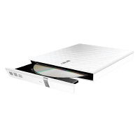 DVDドライブ 外付けスリムタイプ ASUS ＜SDRWシリーズ＞ 白 SDRW-08D2S- SDRW-08D2S-U LITE/WHT/ 1台