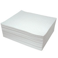 小野商事 オイル吸着マット 100枚入り 2mm×400mm×500mm 油拭きマット WS6020 1セット（100枚）