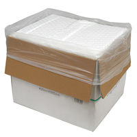 小野商事 オイル吸着マット 100枚入り 4mm×400mm×500mm 油拭きマット WS6040 1セット(100枚)