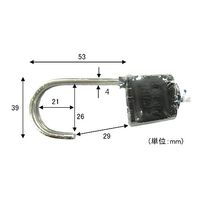エスコ 1016mm バンジーコード(ステンレス製フック) EA628W-16 1セット(10本)（直送品）