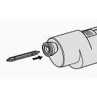 エスコ スミ打ちアタッチメント EA813PA-81 1個（直送品）