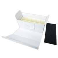 金鵄製作所 カミコンバイアルケース 緩衝ウレタン付き 2410 20組 91032-020 1箱(20組入)【バイアルホルダー ワクチン輸送 箱】（直送品）