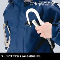 作業服 雨衣 レインウェア フルハーネス対応 レインベルデN ゴアテックス 高視認 上衣 蛍光オレンジ Lサイズ 3159002105 1点（直送品）