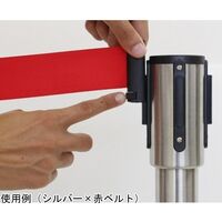 大和産業 自動ロック付きベルトパーテーション ベルト色:赤 BLTN-RD 1本 65-5689-45（直送品）