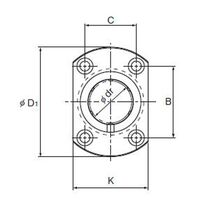 THK リニアブッシュ LMH30 1個（直送品）