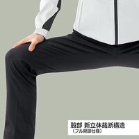 通年作業服 帯電防止JIS適合品 男女共用ストレッチカーゴパンツ VE749C下 チャコール LLサイズ 3112332006 1点（直送品）