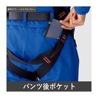ミドリ安全 春夏作業服 帯電防止JIS適合 フルハーネス対応パンツ VES727下 ネイビー Mサイズ 3122128504 1点（直送品）