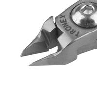 エスコ 115mm 精密ニッパー(フラッシュ/ESD) EA535TA-2 1丁（直送品）