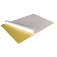 エスコ 1800x1200x9mm クッションマット(黄/粘着付) EA983FE-161 1枚（直送品）