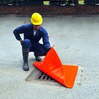 エスコ 1371x1371mm ドレンシール(液体・危険物用) EA929DX-16 1枚（直送品）