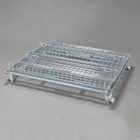 エスコ 1230x1010x900mm/2000kg メッシュパレット EA985R-34 1台（直送品）