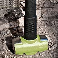 エスコ 3.6kg/610mm 大ハンマー(スチール芯入り) EA575B-32 1本（直送品）