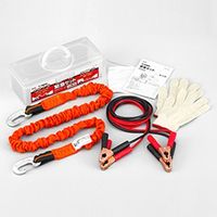 エスコ 自動車緊急セット(小・中型車用) EA982BT-110 1セット(1St)（直送品）