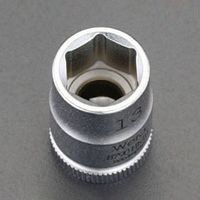 エスコ 1/4”DRx 7 mm ディープソケット EA617A-7 1セット(10個)（直送品）