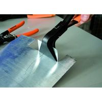 エスコ 60x256mm シートメタルプライヤー EA627BB-12 1丁（直送品）