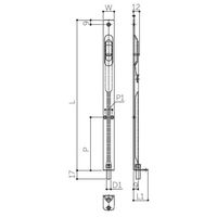 エスコ 300mm フランス落し(一段式/ステンレス製) EA951LP-22 1セット(10個)（直送品）