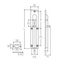 エスコ 91 mm 丸落し(ステンレス製) EA951LP-28 1セット(10個)（直送品）