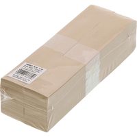 シモジマ 箸袋 中袋 未晒無地 004668003 1セット(500枚×20束 合計10000枚)（直送品）