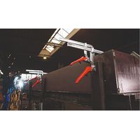 エスコ 0ー 800mm/120mm L型クイッククランプ[強力型] EA526B-35 1個（直送品）