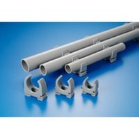 エスコ φ20mm パイプクリップ(50個) EA947FB-52 1セット(100個:50個×2袋)（直送品）