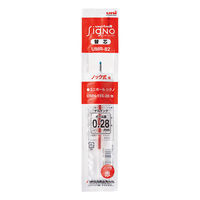 シグノ替芯 三菱鉛筆 UMR-82 赤 15 UMR82.15 10本