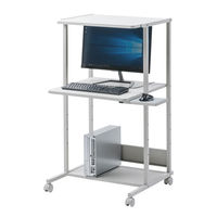 サンワサプライ パソコンラック(W650×D610×H1150mm) RAC-EC37N 1台（直送品）