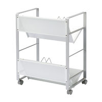 サンワサプライ ファイルワゴン(2段) WG-50N2 1台（直送品）