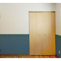 菊池襖紙工場 Trimboderはがせる壁紙 シール ボーダータイプステッカー フルール WL100502 1セット（6本入）（直送品）