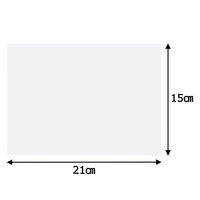 トーカイ アイロン接着ゼッケン CP41 0376399 1袋（2枚入）
