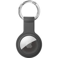 PGA AirTag用 抗菌シリコンキーリング ブラック PG-ATSC01BK 1個（直送品）