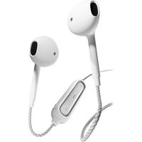 PGA Bluetooth(R) 5.0搭載 ワイヤレスステレオイヤホン タフケーブル/インナーイヤータイプ ホワイト PG-BTE12TC2WH 1個