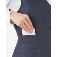 ボンマックス BONOFFICE ベスト ネイビー 7号 BCV1706-8-7（直送品）