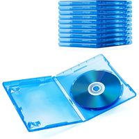 サンワサプライ ブルーレイディスクケース(1枚収納・10枚セット) BD-TN1-10BL 1個