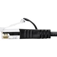 サンワサプライ カテゴリ6準拠極細LANケーブル(ブラック・0.15m) KB-SL6-0015BK 1本