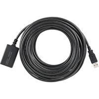 サンワサプライ 12m延長USB2.0アクティブリピーターケーブル KB-USB-R212N 1個（直送品）