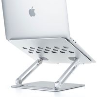 PCスタンド ノートパソコン用アルミスタンド（角度・高さ調整タイプ） PDA-STN58S 1台　サンワサプライ（直送品）