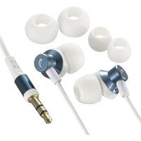 オーム電機 カナルインナーホン B170 ブルー 03-2394 1個