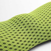 クラスアップ クッション ランバーサポート ウレタン メッシュ 低反発 グリーン 387519 1個（直送品）