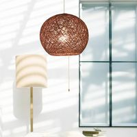 キシマ アバカ ペンダントライト Brown1灯 GEM-6947 1台（直送品）