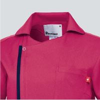 ルコックスポルティフ ジャケット ネイビー×ロゼ L UQW1060-593-L 1枚　白衣（直送品）