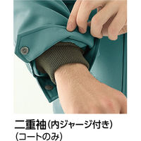 Asahicho（旭蝶繊維） E69600 コート オリーブ 4L 1枚（直送品）