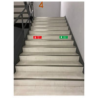 セーフラン安全用品 階段用方向ステッカー10枚セット J2461 1セット(10枚)（直送品）