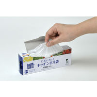 においカット キッチンポリ袋 60P 1個 ストリックスデザイン ゴミ袋　半透明