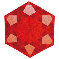 クラサワ 折り紙 ひかりとり紙 7.5×7.5cm あか P0201-1 1袋（500枚：100枚×5）